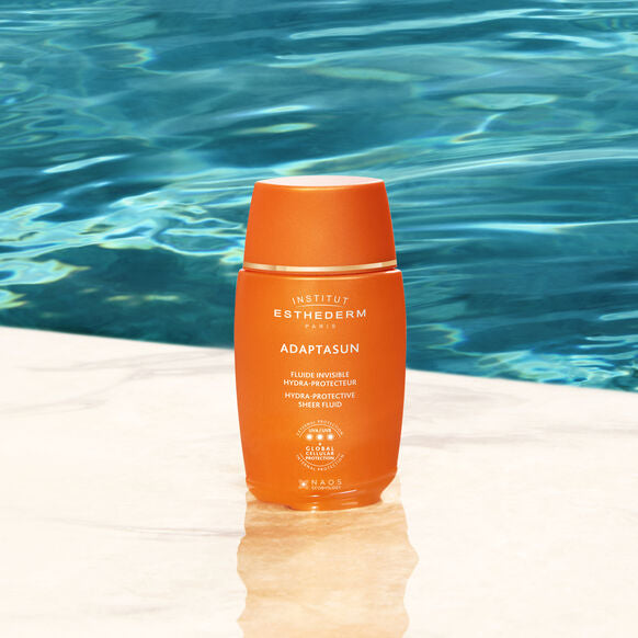 Institut Esthederm Adaptasun - Fluide Invisible Hydra-Protecteur crema solare viso abbronzante protezione alta | 40ml