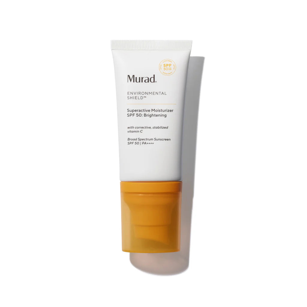 Murad Superactive Moisturizer SPF 50 Brightening - Crema giorno illuminante vitamina C protezione solare | 50ml | ETHRÒ