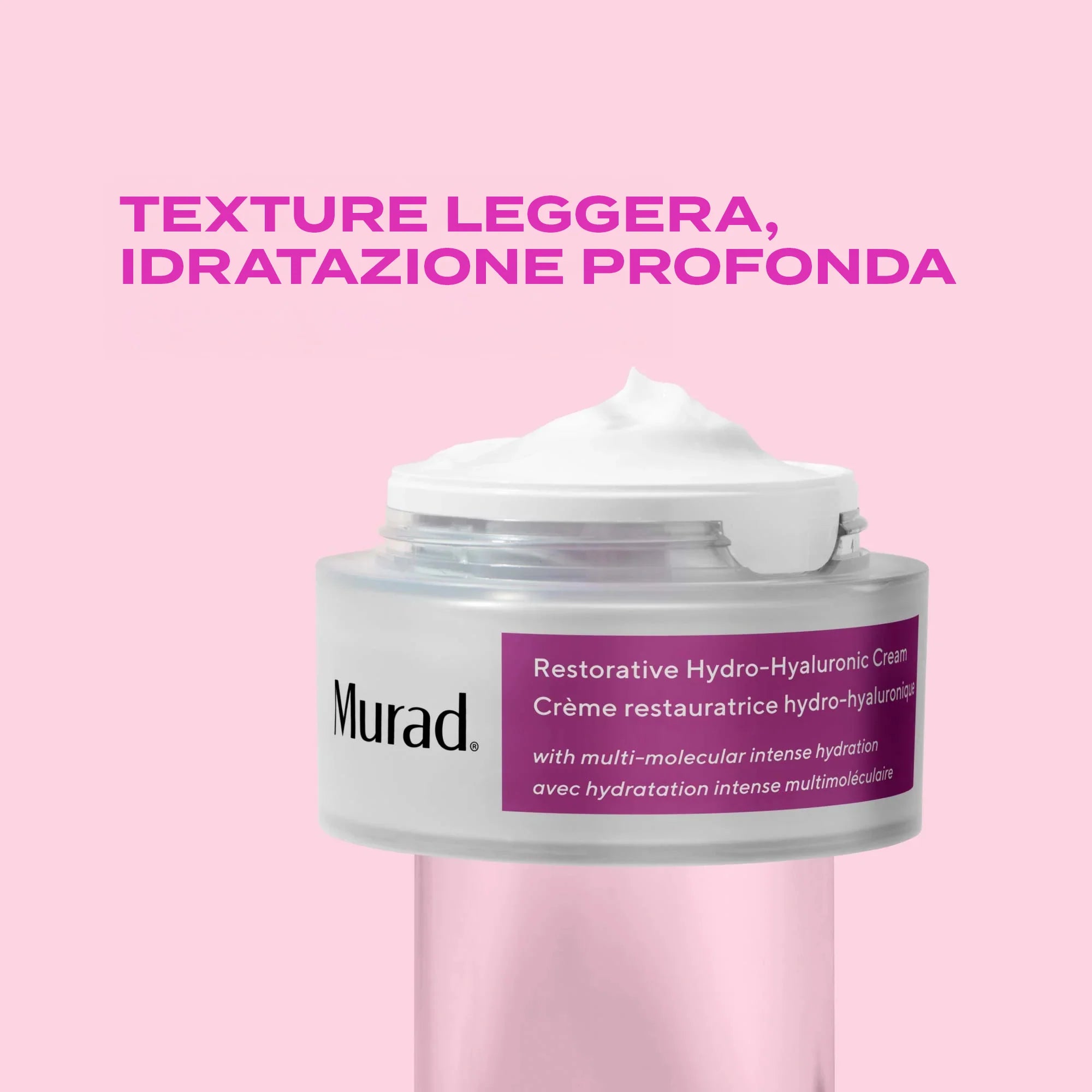 Murad Restorative Hydro-Hyaluronic Cream - Crema viso idratante rimpolpante acido ialuronico | 50ml