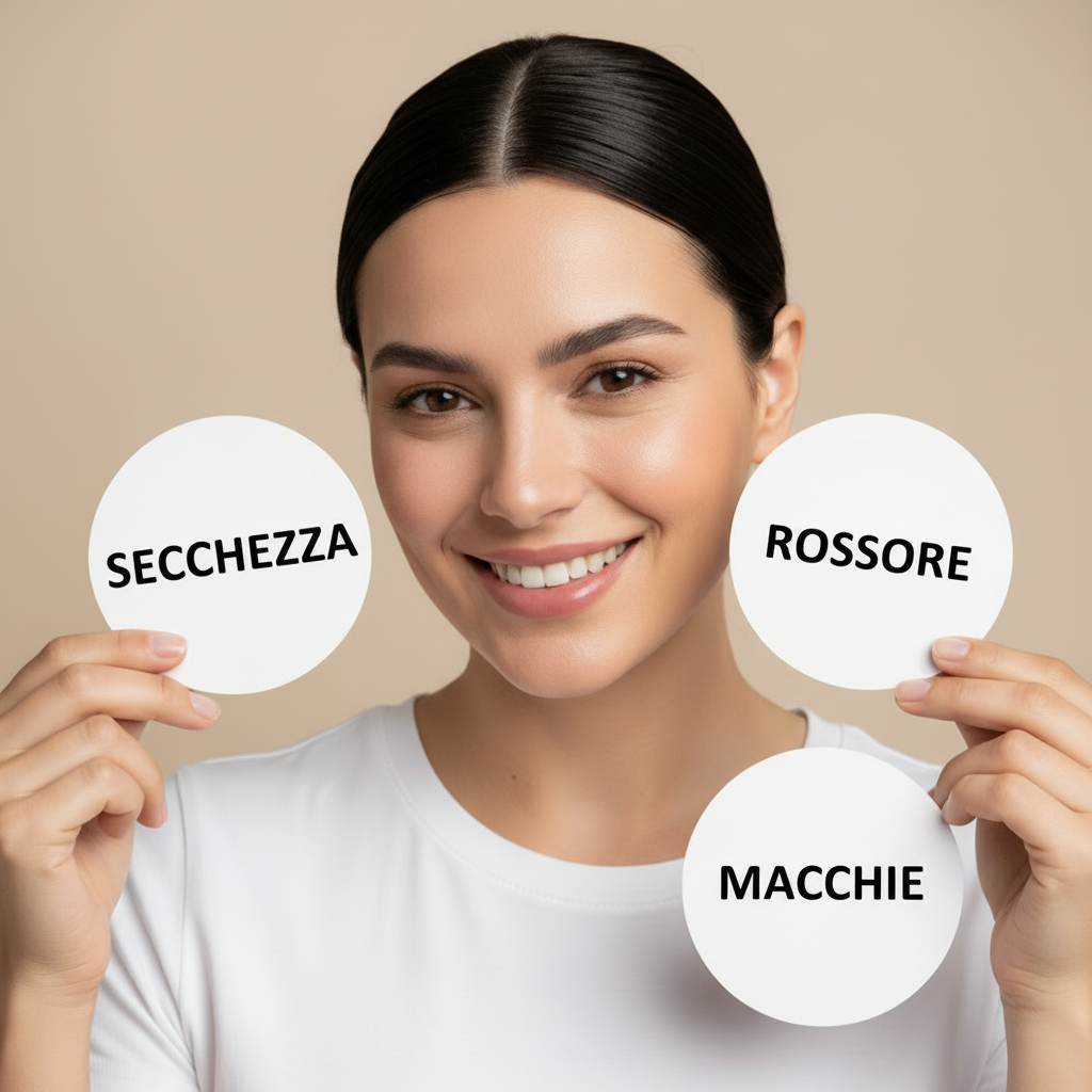 Immagine educativa skincare formato quadrato