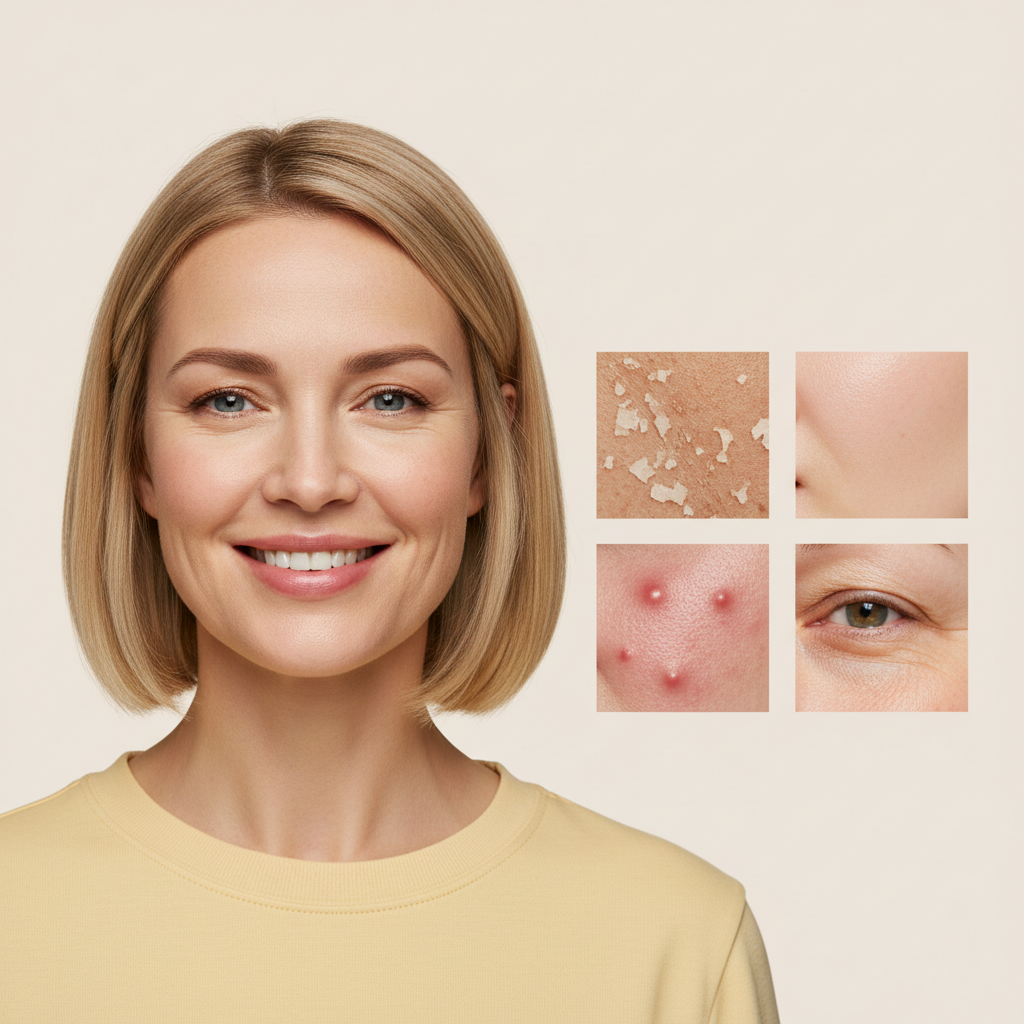 Immagine educativa skincare naturale